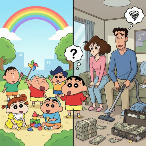 어린이 만화가 아니었던 짱구는 못말려